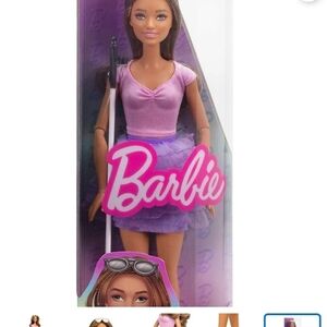 Barbie in Stylish Pink and Purple Ensemble